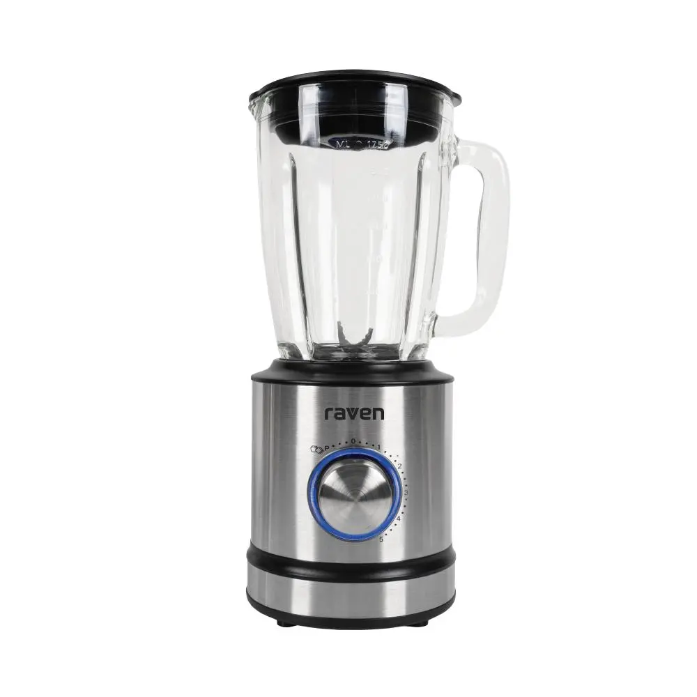Blender kielichowy Raven EBK004X 1,75l Szklany Kruszenie lodu 1200 W