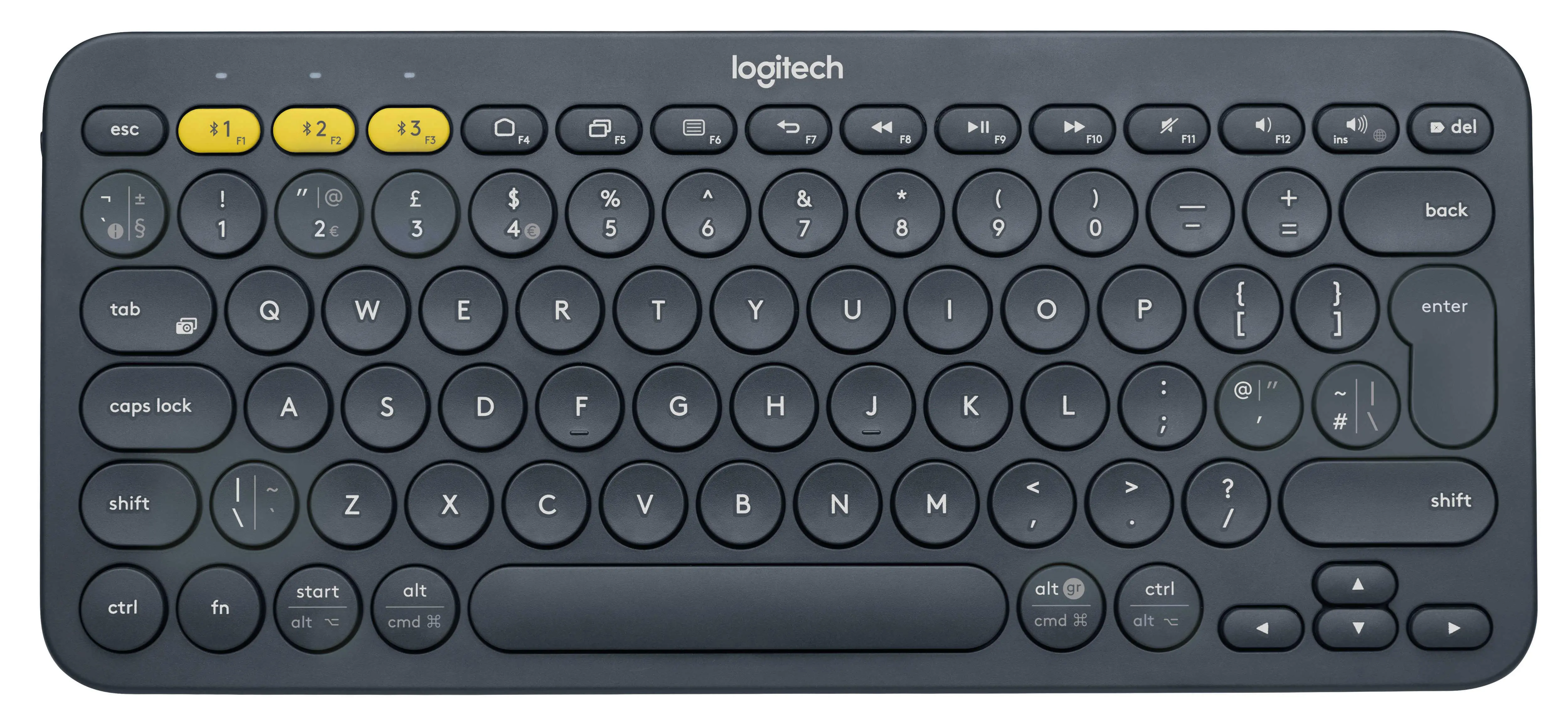 Klawiatura membranowa Logitech K380  Szary