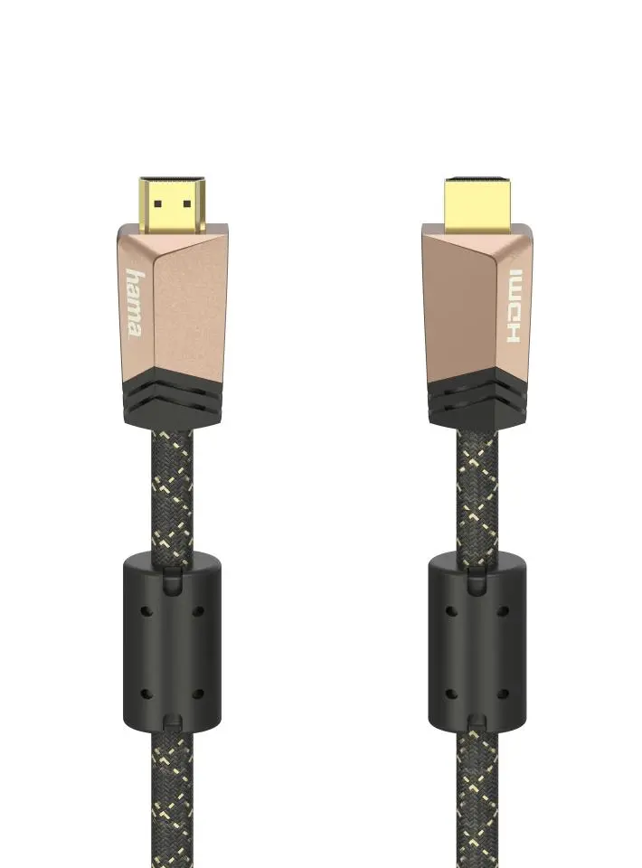Kabel HDMI Hama 00205024 Premium HDMI 4K 0,75m Czarny