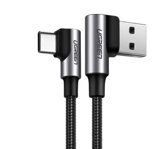 Kabel UGREEN USB do USB-C US176 3A 1m Czarny