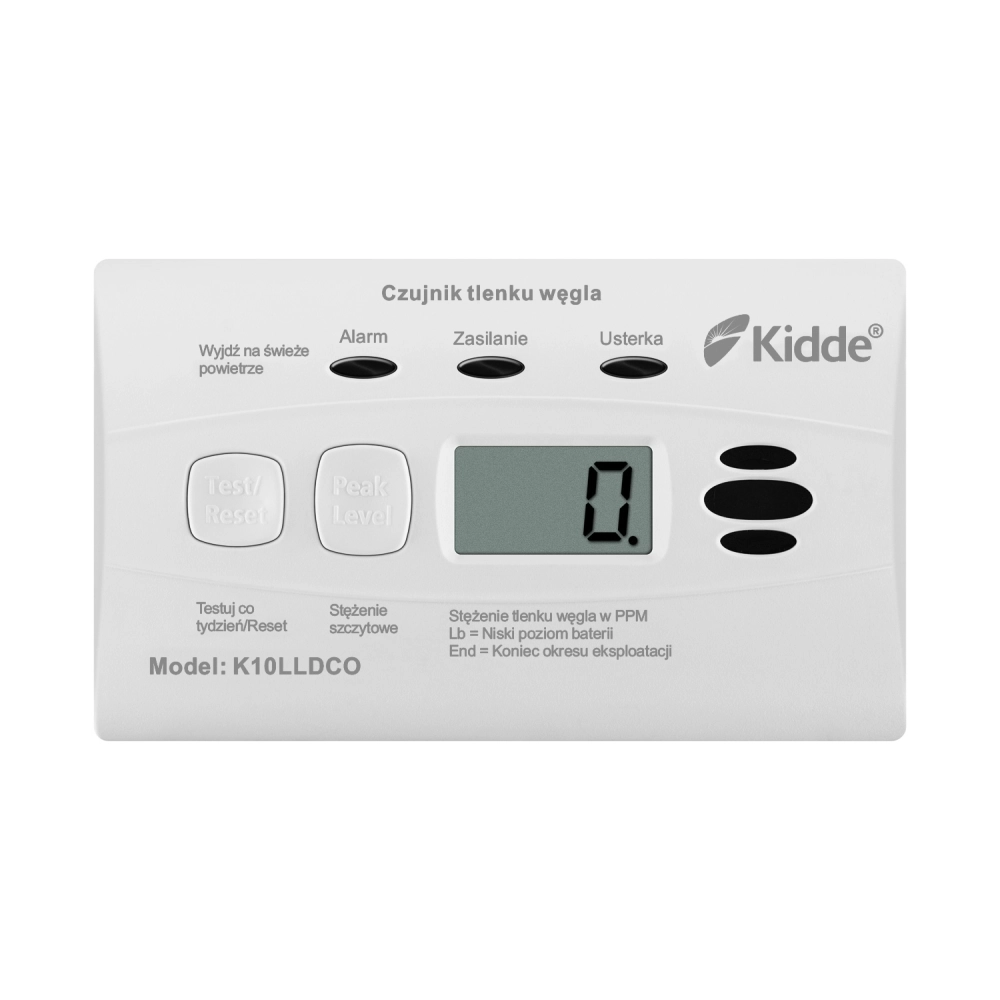 Czujnik czadu Kidde K10LLDCO