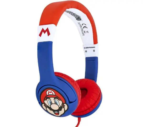 OTL Technologies Super Mario Nauszne Niebieski