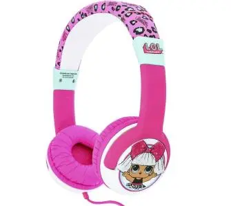 Słuchawki przewodowe OTL Technologies L.O.L. Surprise! My Diva Nauszne Różowy