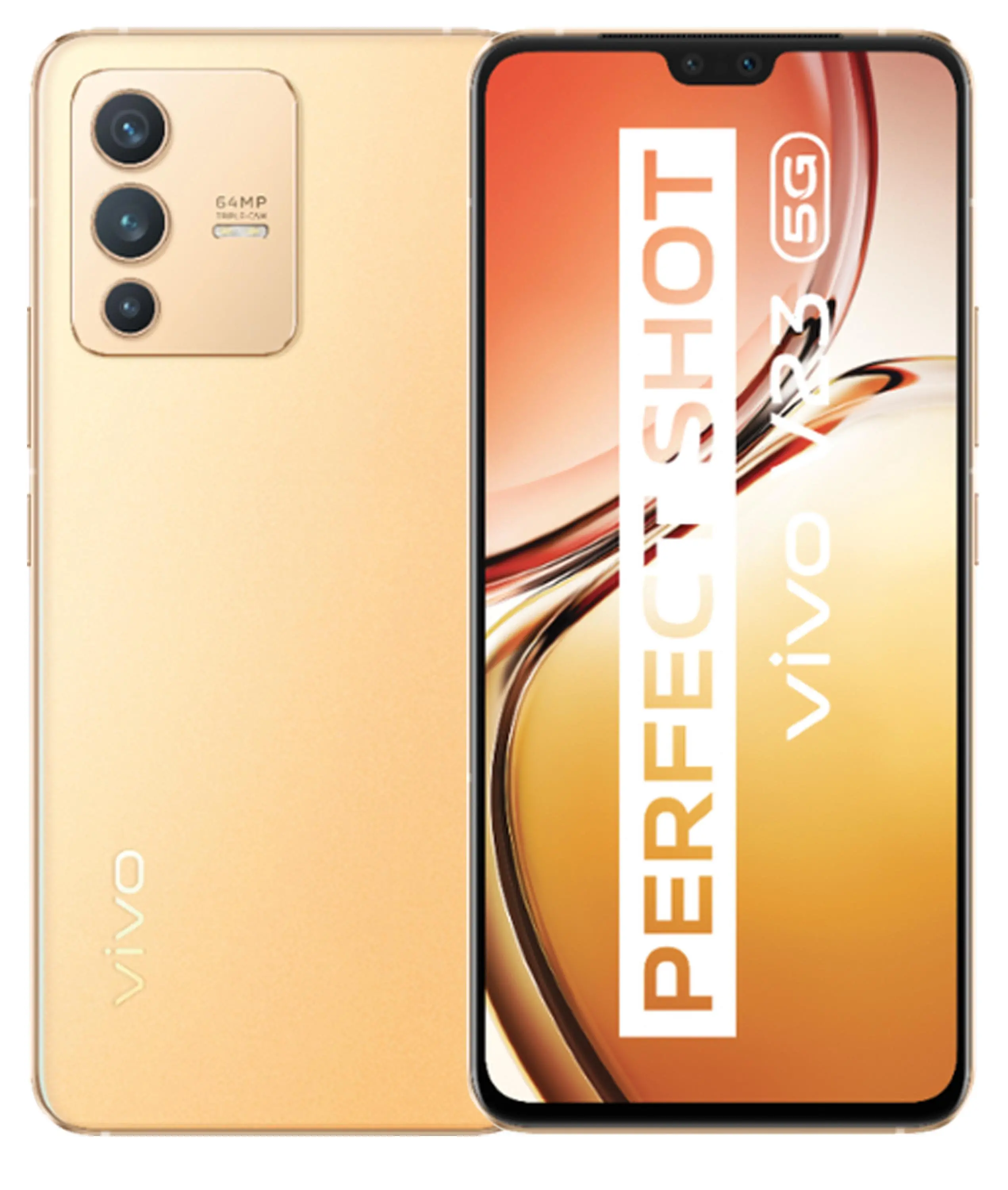 Smartfon vivo V23 5G 6,44" 90Hz 64Mpix Złoty