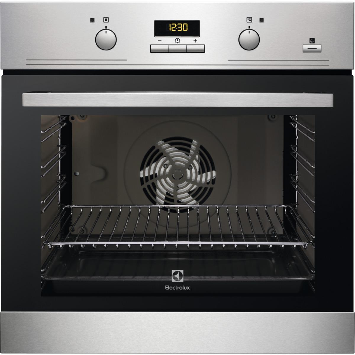 Piekarnik elektryczny parowy Electrolux EOA3414AOX PlusSteam - termoobieg - prowadnice teleskopowe