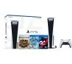 Konsola Sony PlayStation 5 (PS5) z napędem + Gran Turismo 7 + Horizon Forbidden West + Uncharted: Kolekcja Dziedzictwo Złodziei