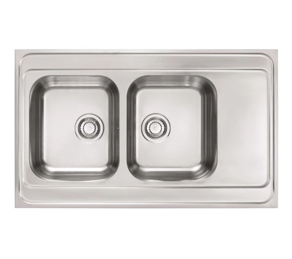 Zlewozmywaki kuchenne - Alveus Classic Pro 80 1112283K Satynowy Stalowy