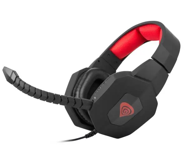 Genesis Argon 400 H59 Nauszne Czarno-czerwony