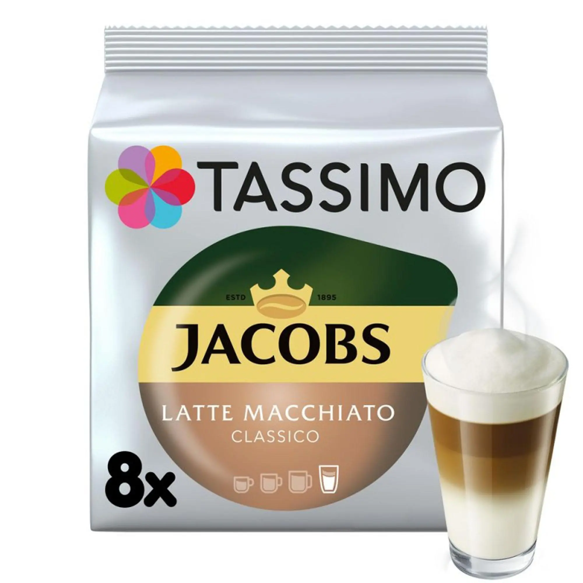 Kapsułki Tassimo Latte Macchiato 16szt.