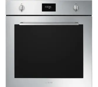 Piekarnik elektryczny Smeg SFP6401TVX1 Termoobieg Czarny inox