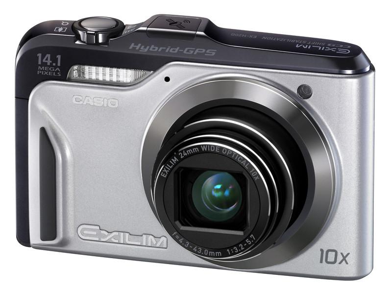 Casio Exilim Hi-Zoom EX-H20G (srebrny)