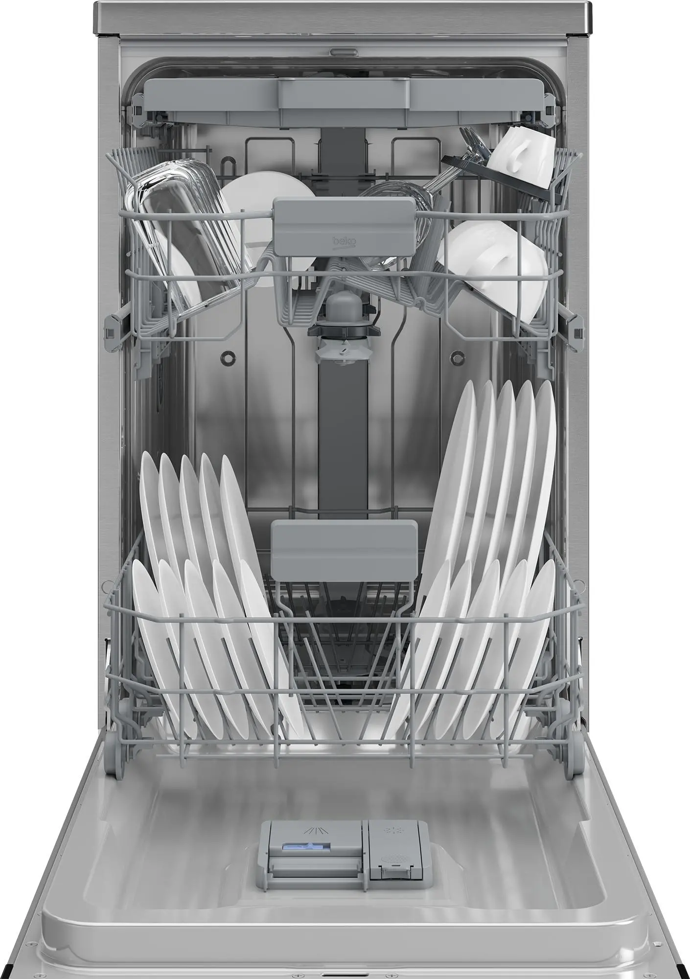 Zmywarka Beko bPro500 BDFS26046XQ 44,8cm Automatyczne otwieranie drzwi Szuflada na sztućce