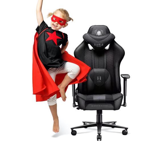 fotel gamingowy Diablo Chairs X-Player 2.0 Kids Size (czarny)