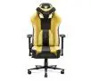 Fotel Diablo Chairs X-Player 2.0 King Size  - gamingowy - dark sunflower - skóra ECO - tkanina - do 160kg