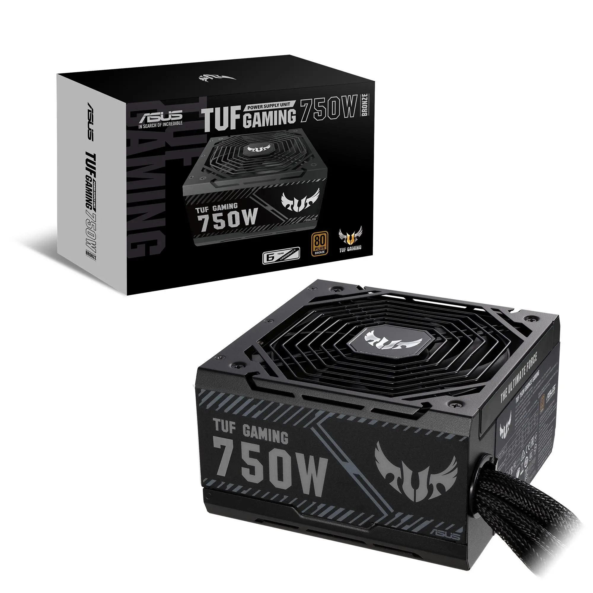 Zasilacz ASUS TUF Gaming 750B 750W 80+ Bronze Czarny