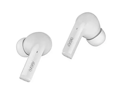 Słuchawki bezprzewodowe QCY T18 Dokanałowe Bluetooth 5.2 Biały