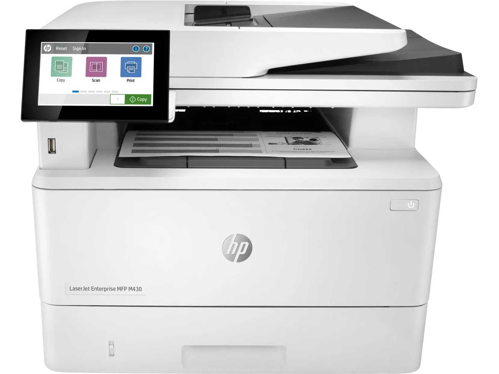 Urządzenie wielofunkcyjne HP LaserJet Enterprise M430f Biały