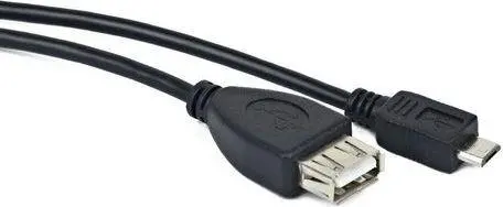 Kabel Natec USB-A do microUSB 0,15m Czarny