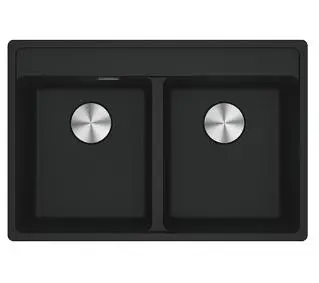 Franke Maris MRG 620-35-35 Granitowy Czarny mat - DRUGI -30%, ALBO 5-TY ZA 1ZŁ - Kup na Raty - RRSO 0%