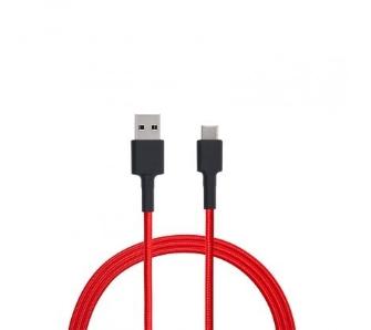 Kabel Xiaomi 27W Mi USB Type-C Braided 1m Czerwony
