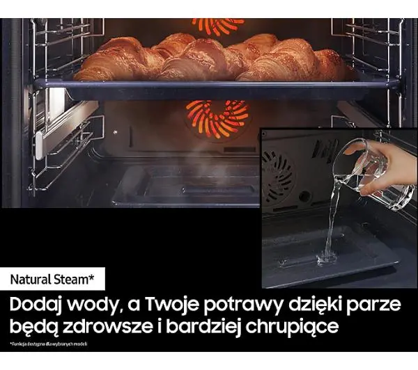 Samsung NV7B5745PAS Dual Cook Flex Termoobieg AirFry Zdalne sterowanie Srebrny - Kup na Raty - RRSO 0%