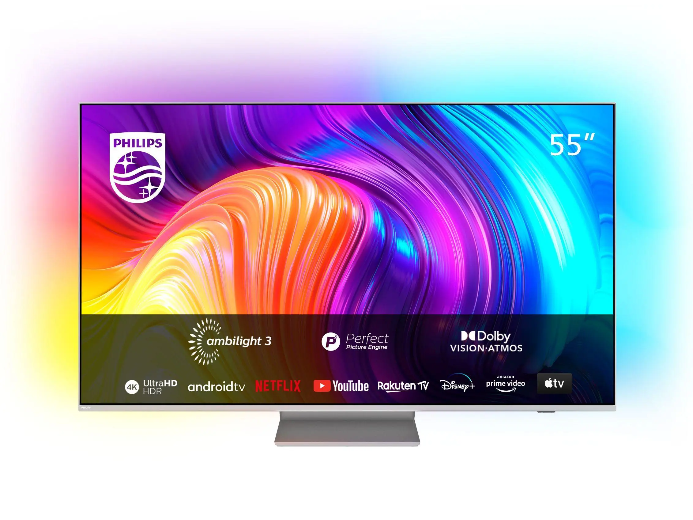 Telewizor Philips The One 55PUS8807/12 55" LED 4K 120Hz Android TV Ambilight Dolby Vision Dolby Atmos HDMI 2.1 DVB-T2