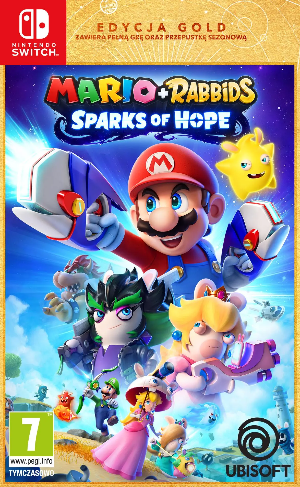 Mario + Rabbids Sparks of Hope Edycja Gold Gra na Nintendo Switch