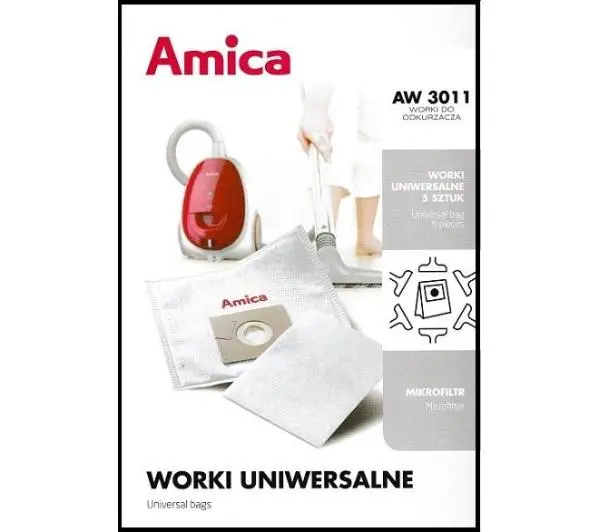 Amica AW 3011 5szt. + filtr