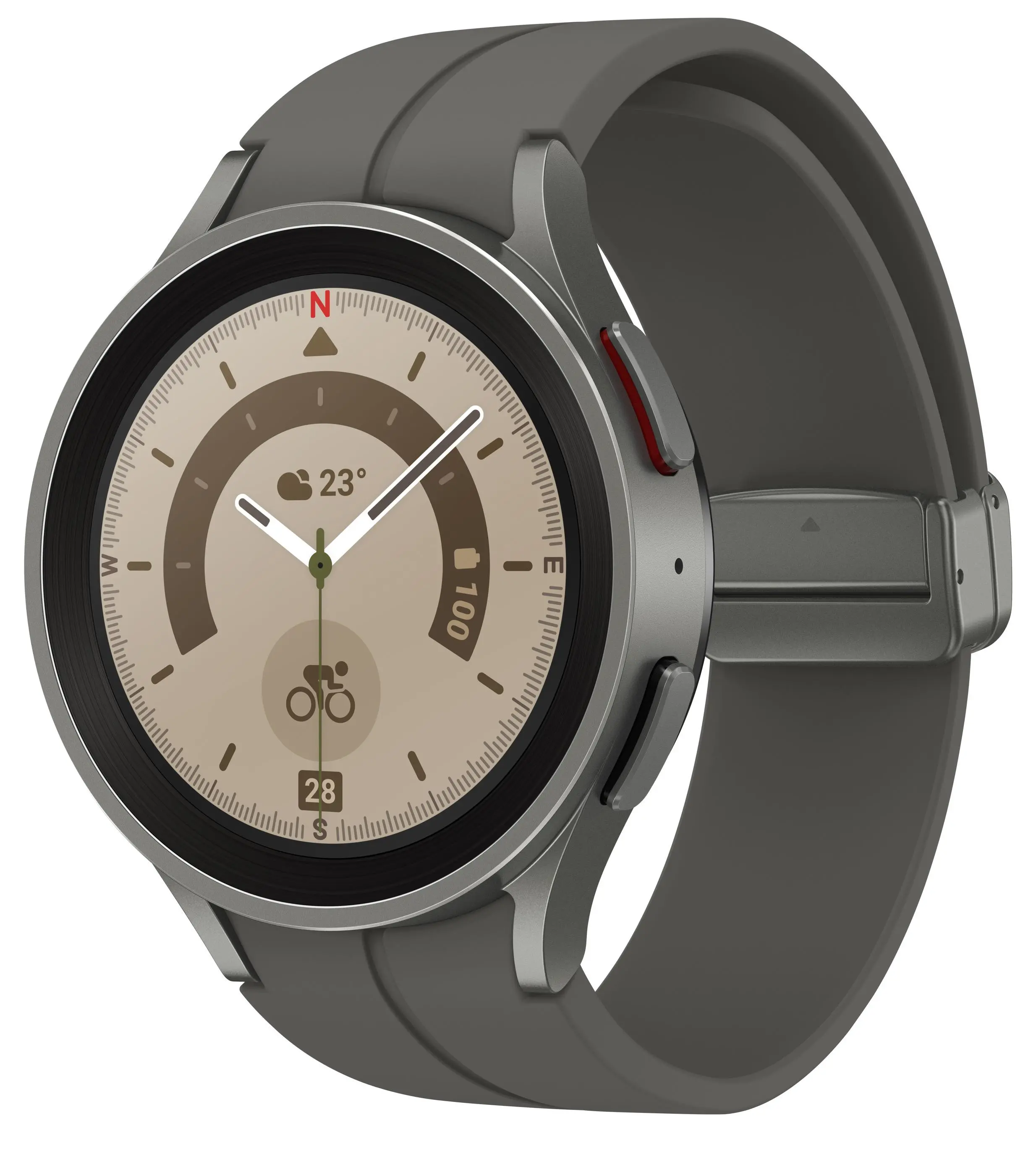 Smartwatch Samsung Galaxy Watch 5 Pro tytanowe 45mm LTE Szary