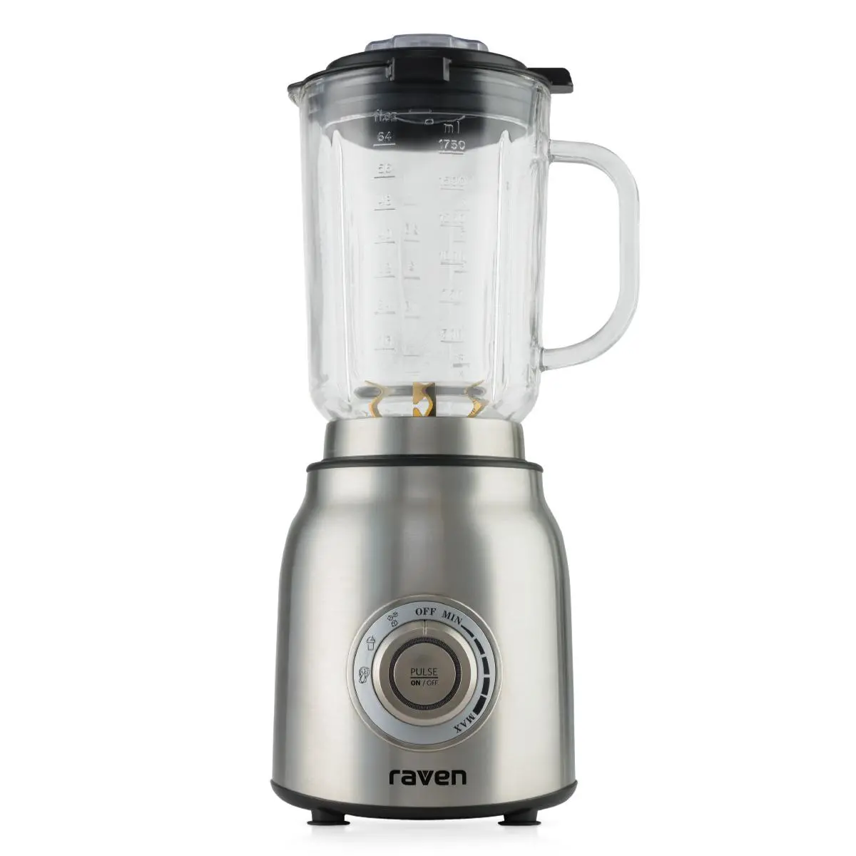 Blender kielichowy Raven EBK007X 1,75l Szklany Kruszenie lodu Programy automatyczne 1200 W