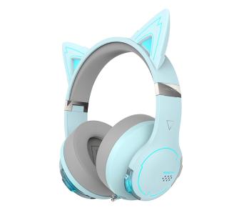 Słuchawki bezprzewodowe z mikrofonem Edifier HECATE G5BT Cat Nauszne Niebieski