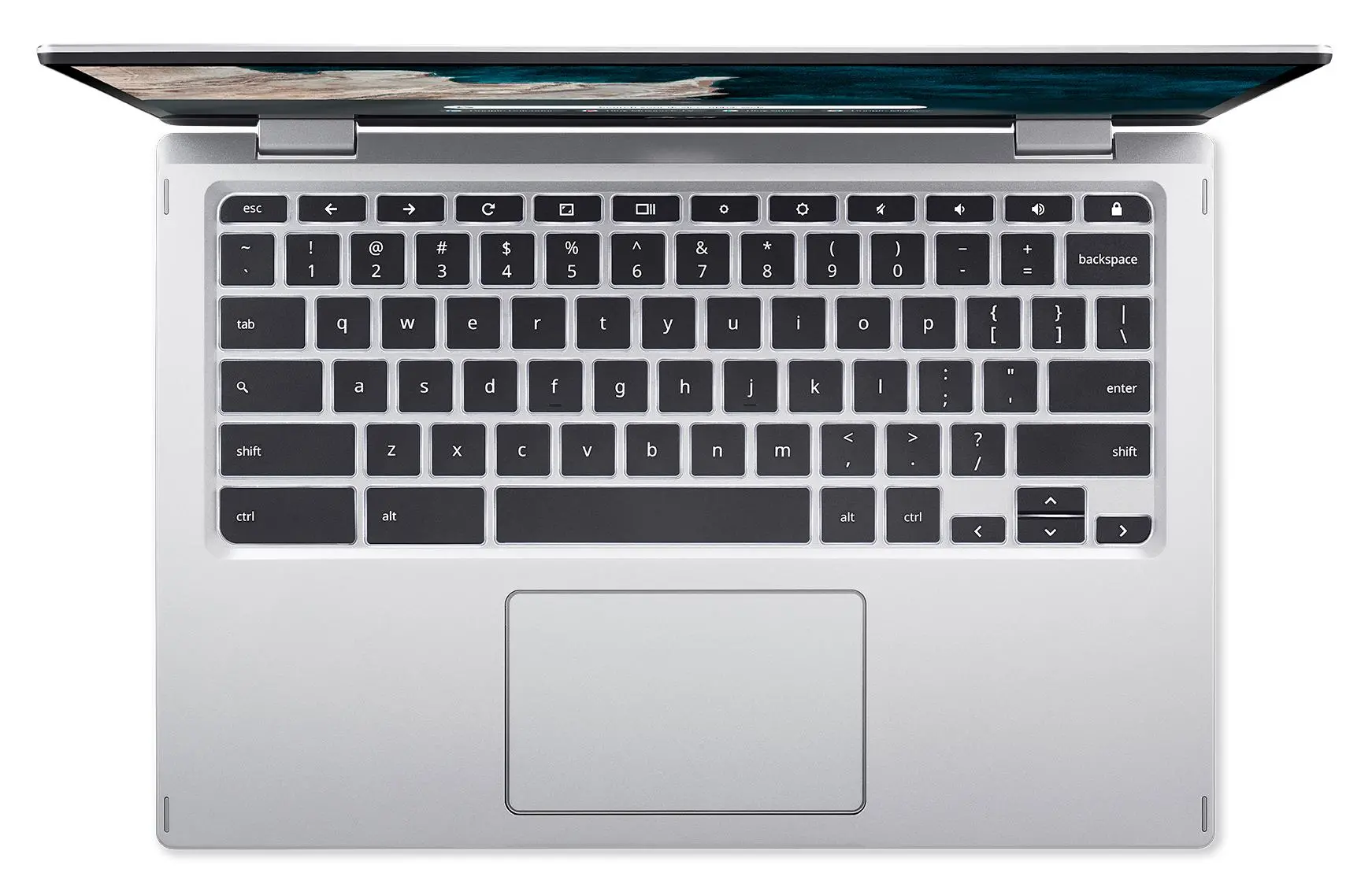 Laptop 2w1 Acer Chromebook Spin 513 CP513-1H-S2PE 13,3" Snapdragon 7c 8GB RAM 64GB Dysk ChromeOS Srebrny