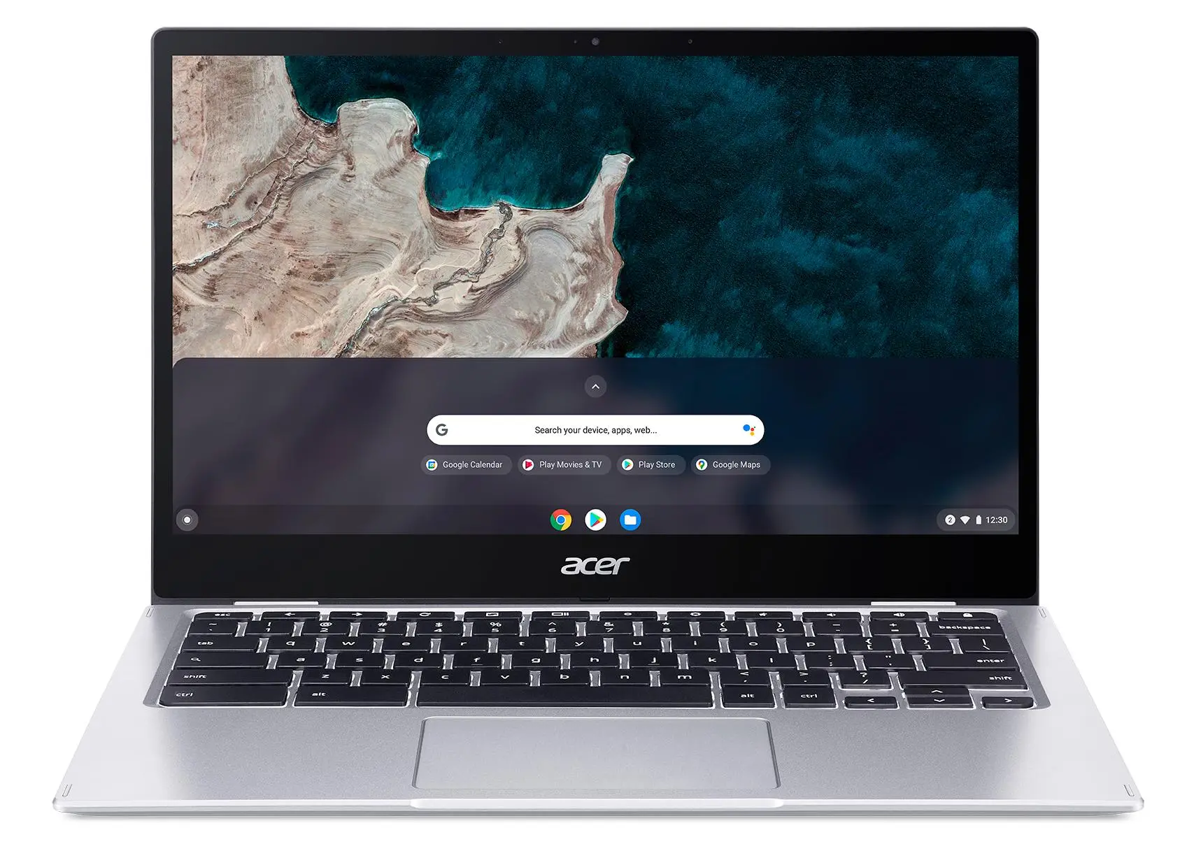 Laptop 2w1 Acer Chromebook Spin 513 CP513-1H-S2PE 13,3" Snapdragon 7c 8GB RAM 64GB Dysk ChromeOS Srebrny