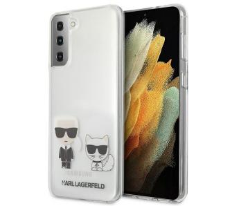 Etui Karl Lagerfeld Transparent Karl & Choupette KLHCS21MCKTR do Samsung Galaxy S21+