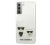 Etui Karl Lagerfeld Transparent Karl & Choupette KLHCS21MCKTR do Samsung Galaxy S21+