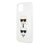 Etui Karl Lagerfeld Glitter Karl`s & Choupette KLHCP13SKCTUGLS do iPhone 13 mini