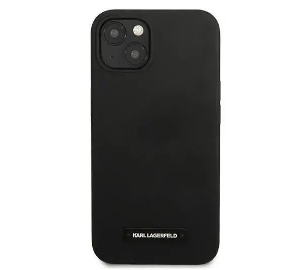 Karl Lagerfeld Silicone Plaque KLHCP13MSLMP1K do iPhone 13