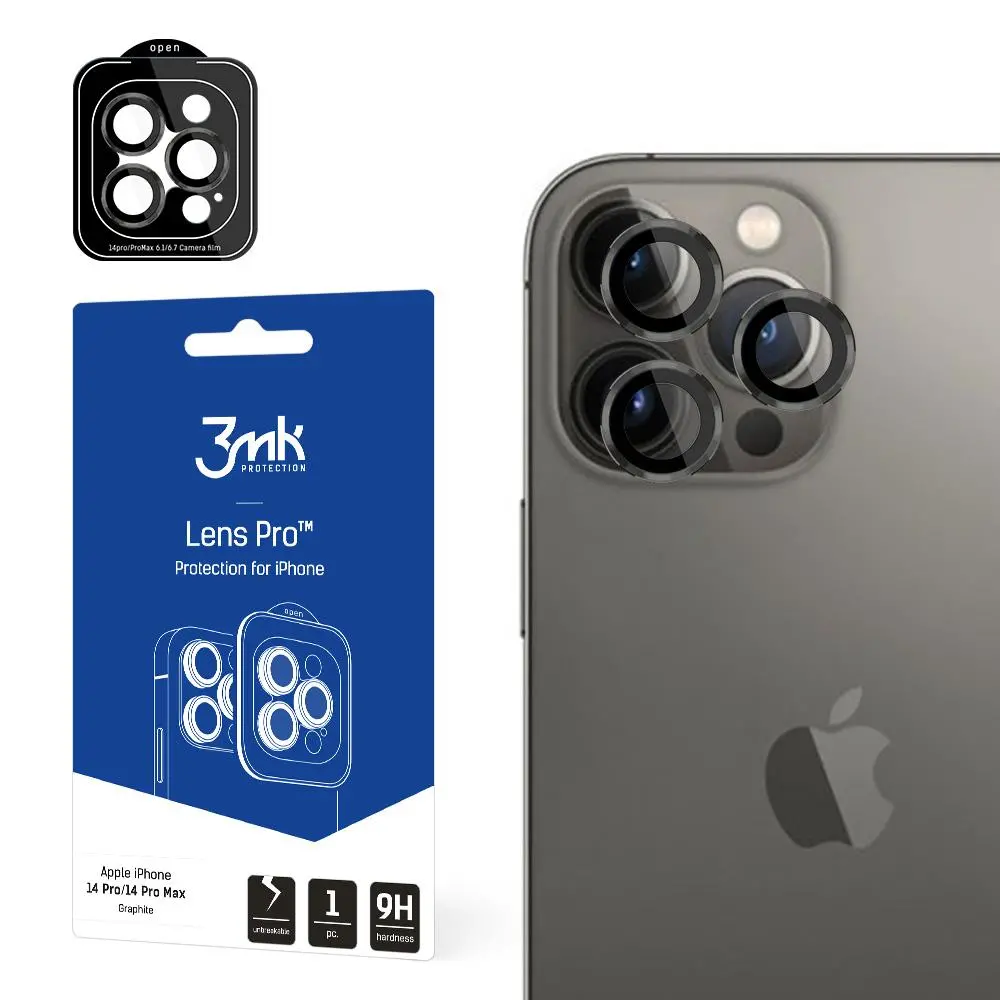 Szkło hartowane 3mk Lens Protection Pro do iPhone 14 Pro/14 Pro Max