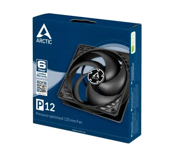 Arctic P12 120mm Czarny