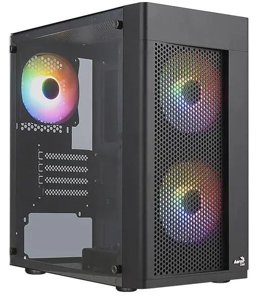 Obudowa Aerocool Hexform TG FRGB Czarny