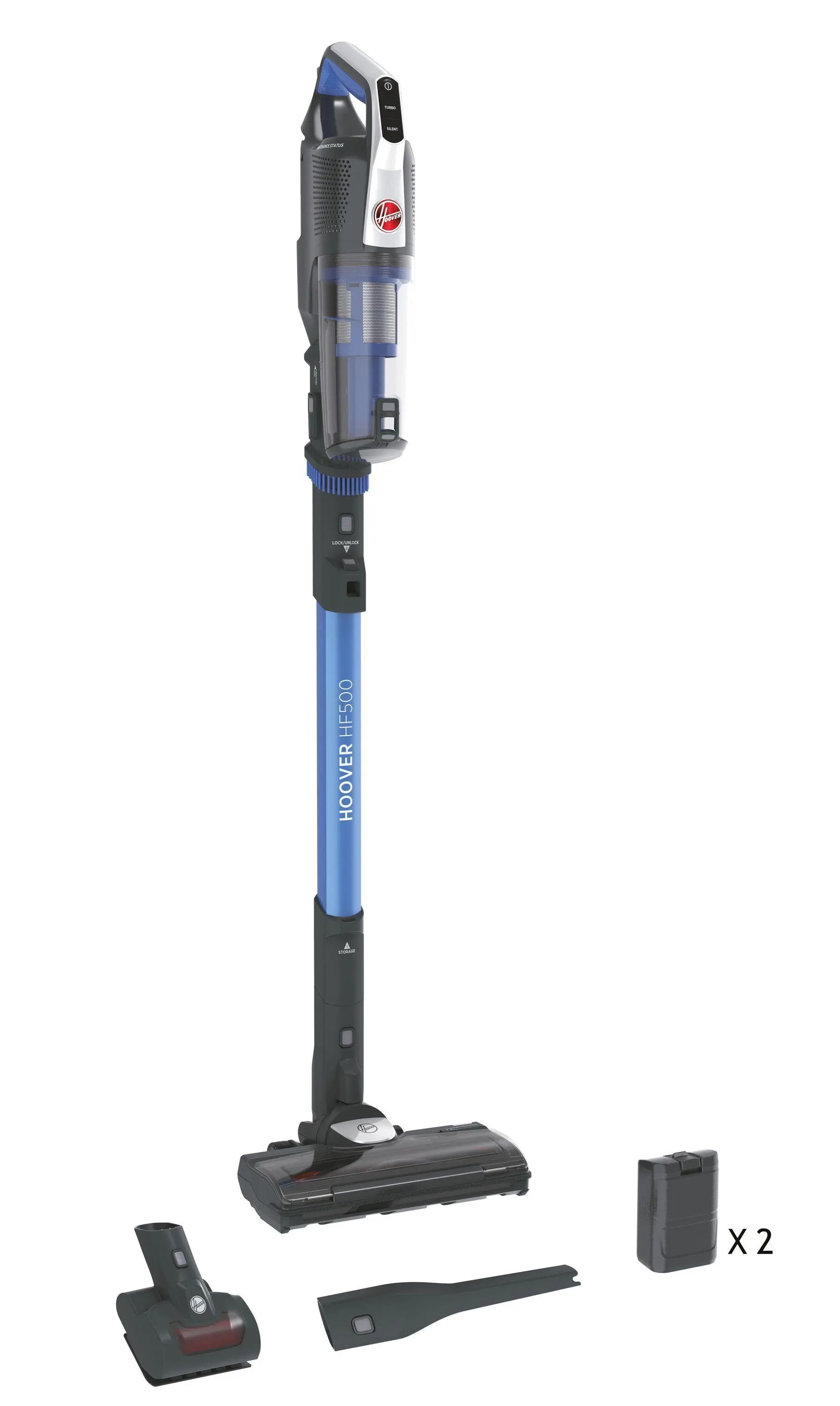 Odkurzacz bezprzewodowy Hoover H-Free 500 HF522STPE 011 ANTI TWIST 90min Wymienny akumulator