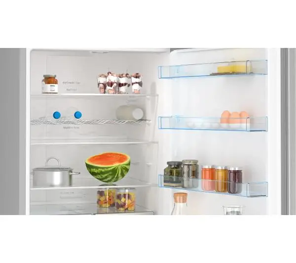 Bosch Serie 4 KGN56XLEB Pełny No Frost 193cm Szuflada z kontrolą wilgotności Srebrny - DRUGI -30%, ALBO 5-TY ZA 1ZŁ - Kup na Raty - RRSO 0%