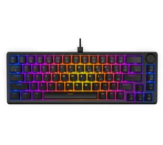 Klawiatura mechaniczna Krux Atax 65% Pro RGB Outemu Red Czarny