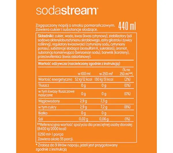 Sodastream Mirinda
