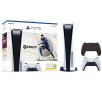 Konsola Sony PlayStation 5 (PS5) z napędem + FIFA 23 + dodatkowy pad (czarny)