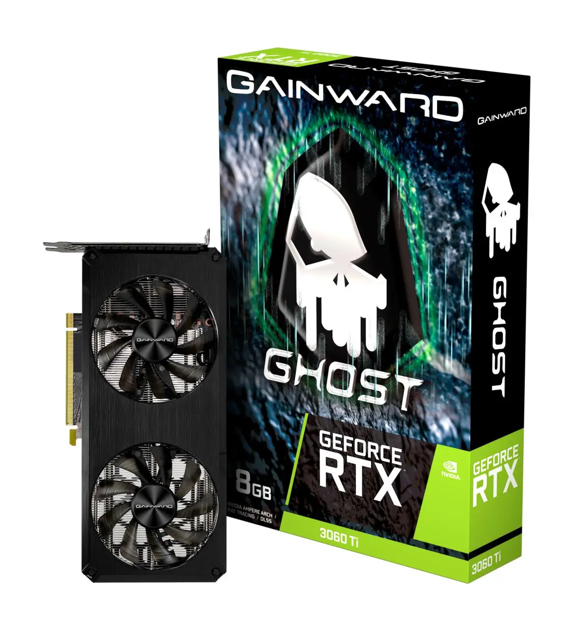 Karta graficzna Gainward GeForce RTX 3060 Ti Ghost LHR 8GB GDDR6 256bit DLSS