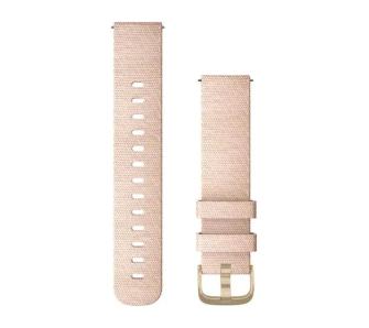 Pasek Garmin QuickFit nylon 20 mm Różowo-Złoty