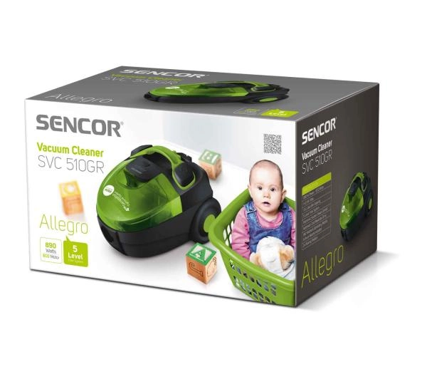 Sencor SVC 510GR 890W - Kup na Raty - RRSO 0%
