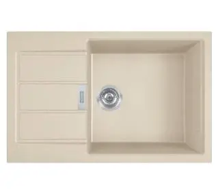 Franke Sirius 2.0 S2D 611-78 XL Tectonite Beżowy - DRUGI -30%, ALBO 5-TY ZA 1ZŁ - Kup na Raty - RRSO 0%