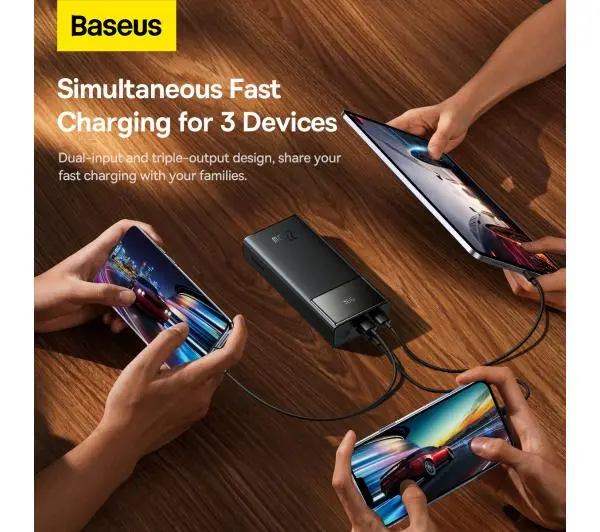 Baseus PPXJ080001 Star-Lord 20000mAh 22,5W Czarny - ⚡ BESTSELLERY ⚡